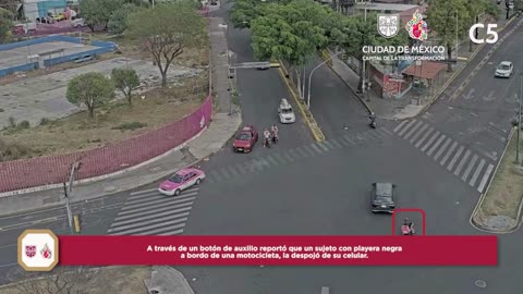 Robo a transeúnte C/V | #C5CorazónDeLaCDMX