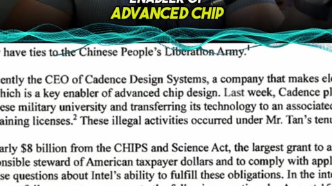 Intel CEO ACCUSED of Ties to Chinese Military