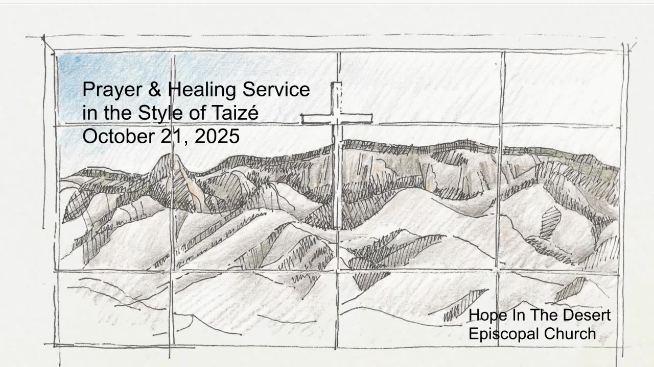 Prayer & Healing Service in the Style of Taizé - October 21, 2025