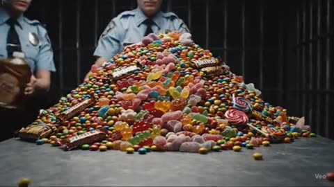 Eat 50kg of candy or death row your choice #deathrow #candy #food #viral