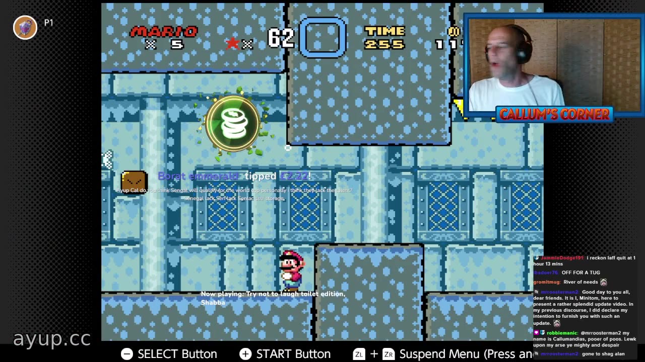 ayupcc - Callum's Corner - 14/07/25 - Mario Monday