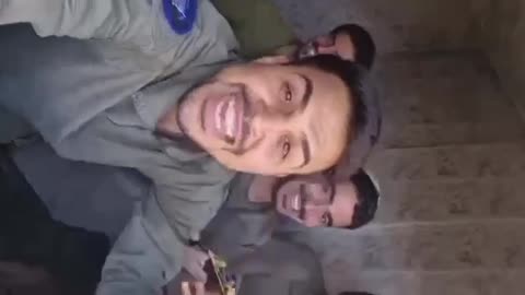 Israeli regime forces cheer and dance, singing pro-regime songs