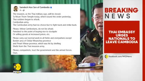 BREAKING__Thai_Embassy_Urges_Nationals_To_Leave_Cambodia_Over_Clashes___WION