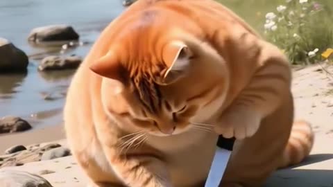 Bad cat who ditched everyone 👿