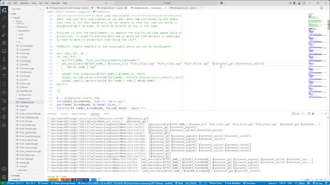 CMake project structure and find CMake variable
