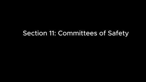 JAH Section 11: Committees of Safety