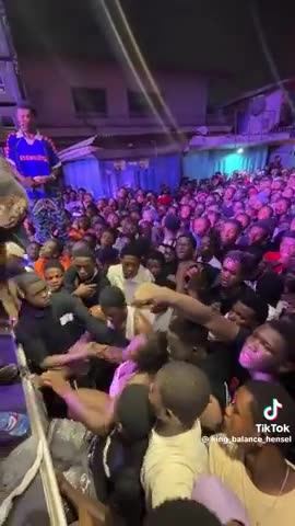 Performers rescue woman from being swarmed by savages at concert