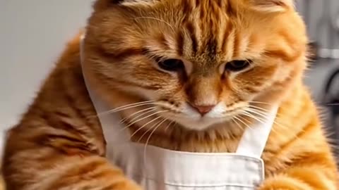 Beautiful Chef, this is the cat.