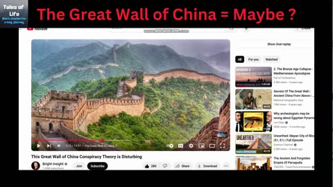 The Great Wall of China - Maybe ?