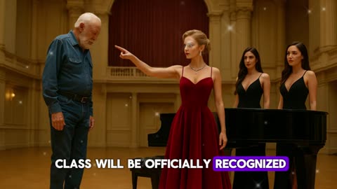 The Janitor Touched a Rich Girl’s Piano — What She Did Next Shocked the Entire School