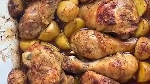 One pan chicken potatoes recipe