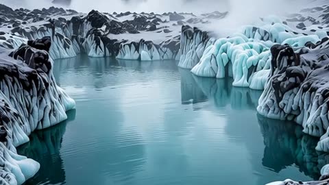 Glaciar impactante