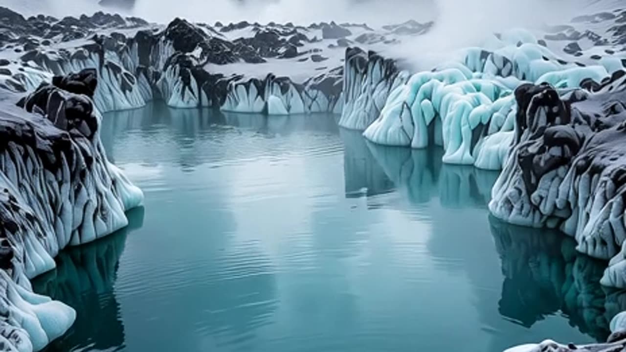 Glaciar impactante
