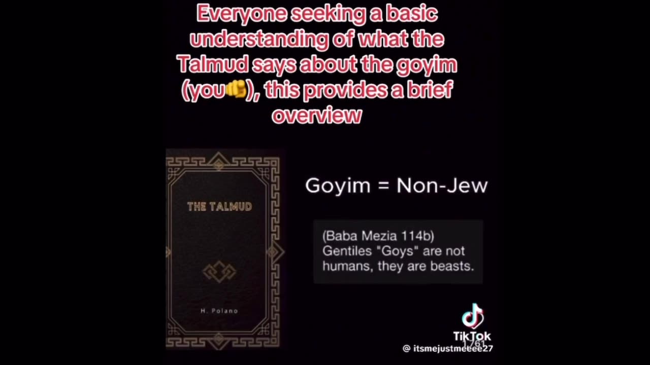 The Talmud (Religious Crimes Against Humanity)