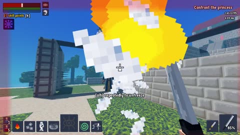 KICKSALOT 0.6.0.03 bug when player is frozen and set on fire at the same time