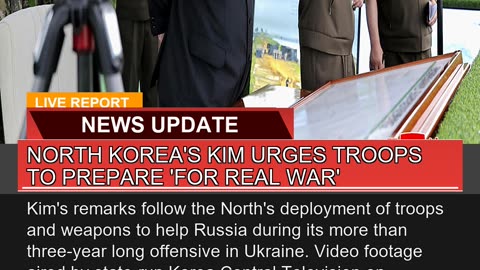 North Koreas Kim Urges Troops to Prepare for Rea
