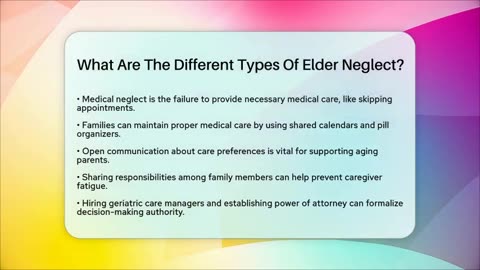 What Are The Different Types Of Elder Neglect_ - Better Family Relationships