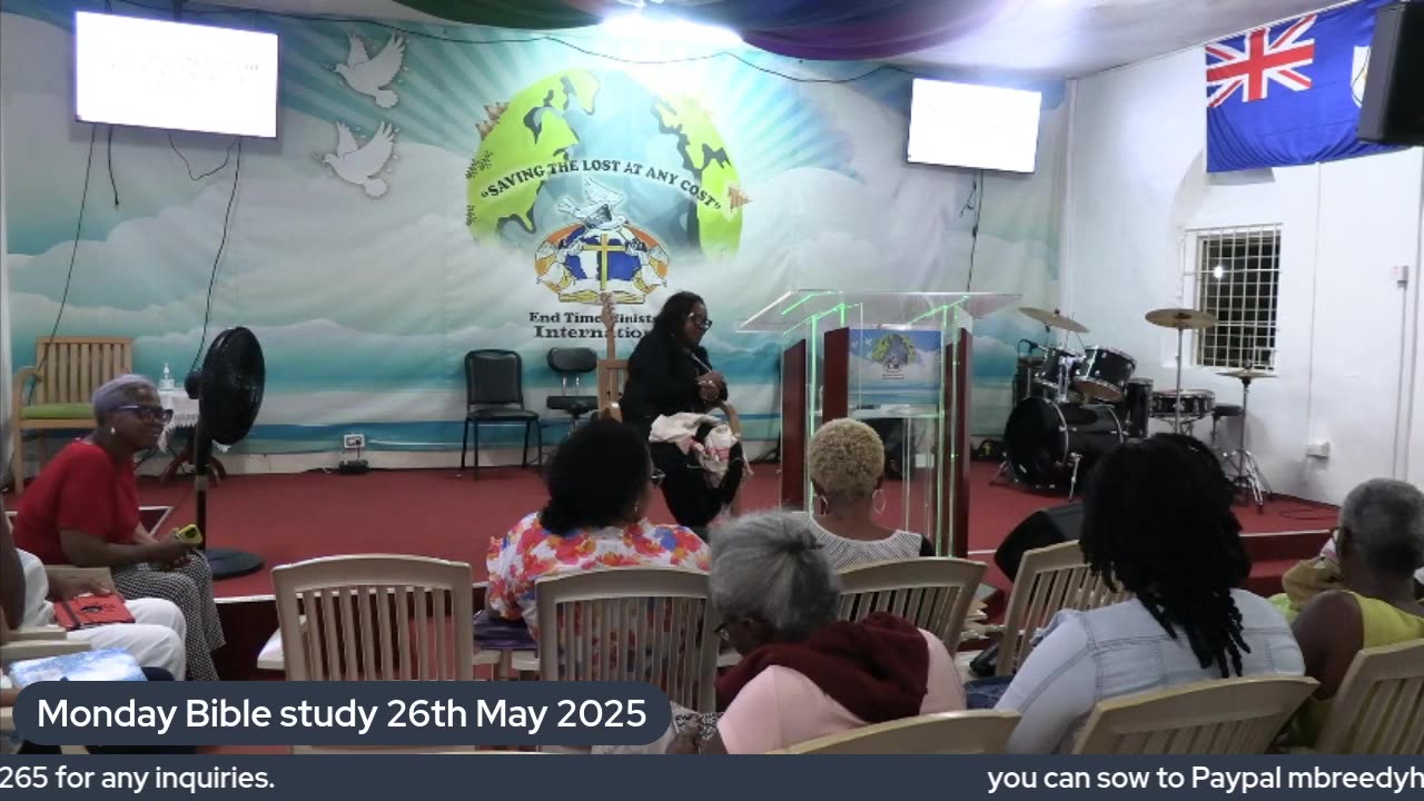 Monday Bible Study 26th May 2025