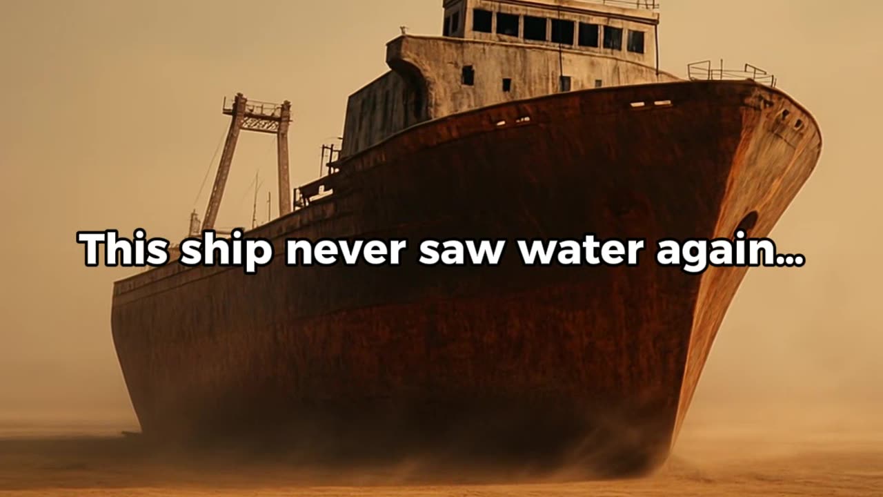 A ship lost in the desert... why?
