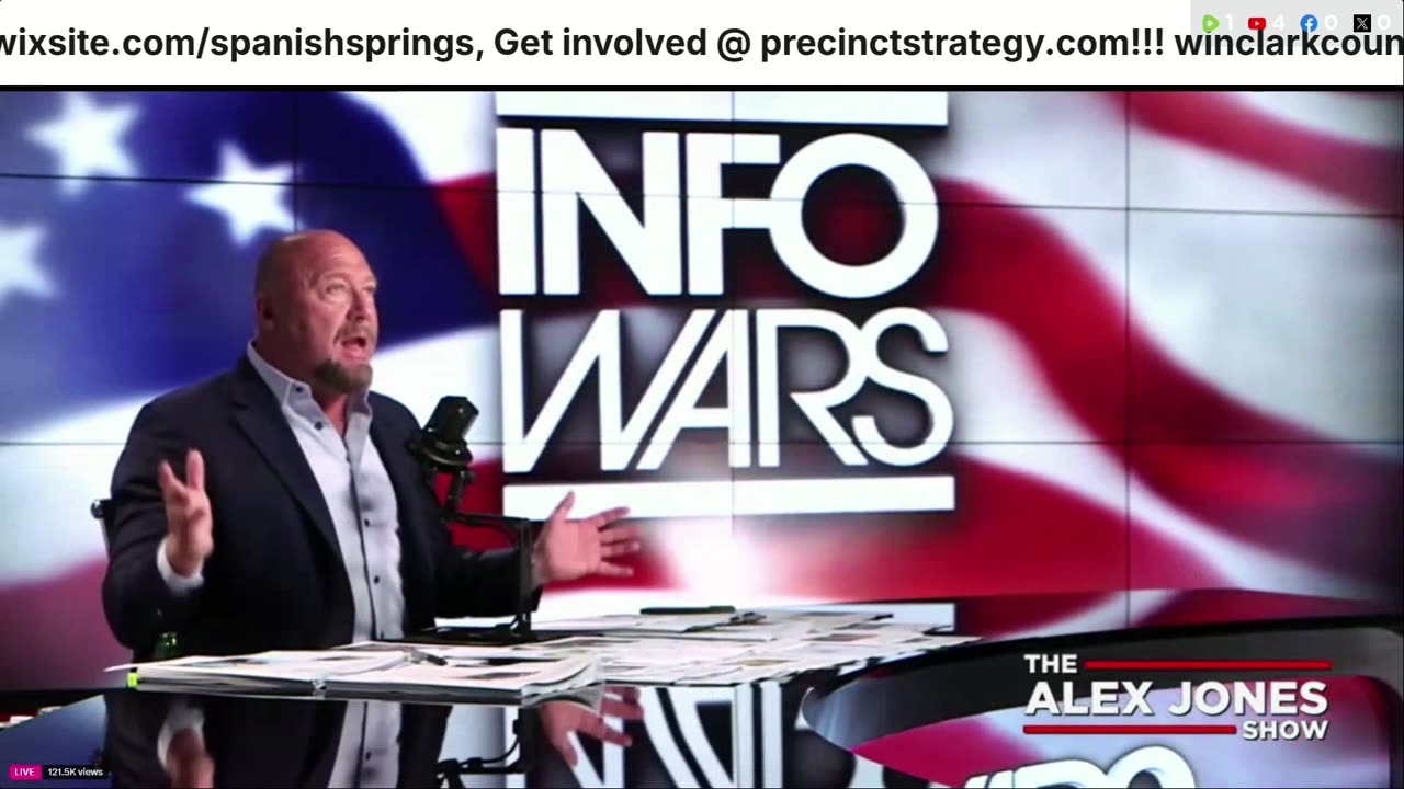 Alex Jones, Info Wars, 08/15/2025