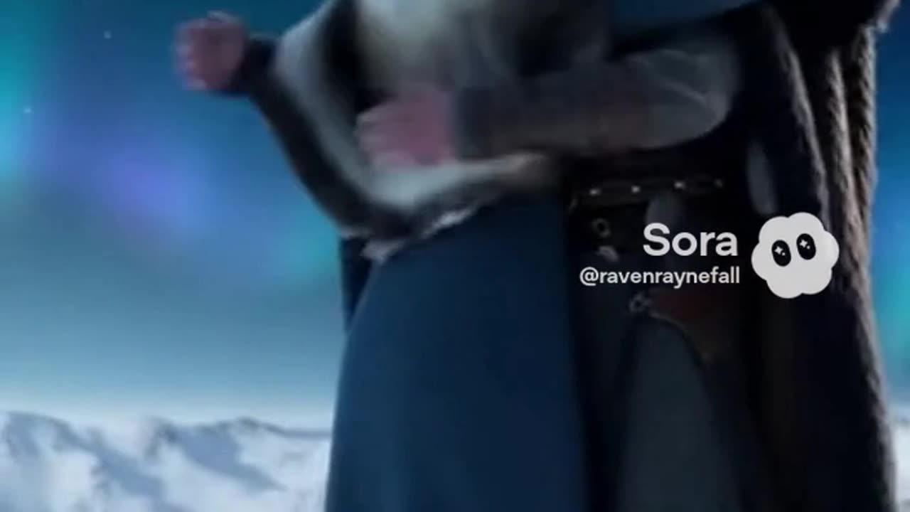 When the Dead Sail the Aurora, AI Video