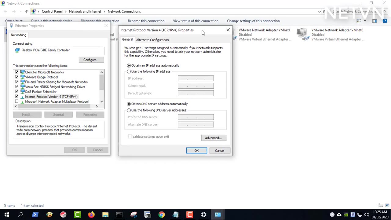 How to change ip address with just one click