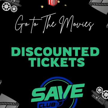 🎬🍿 Get to the Movies with Discounted Tickets!