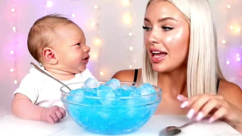 Baby Runs ASMR Channel With Sister... #fyp #baby #blonde