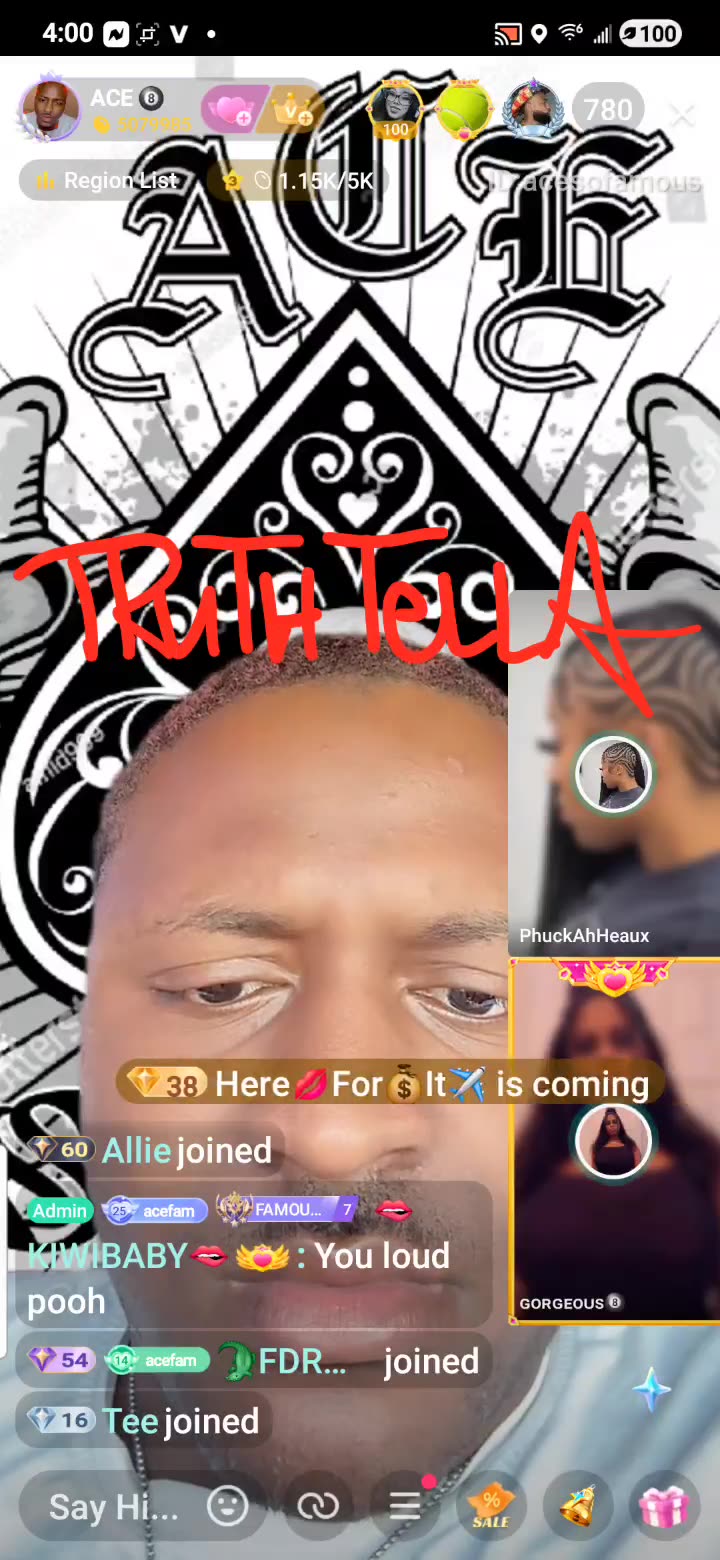 ACESOFAMOUS RESPONSE TO WOMAN COMING FORWARD ON ROACHBAE EBBIMAY LIVE CALLING HIM A CHESTER SAYS HES MOVING TO WINSCONSIN