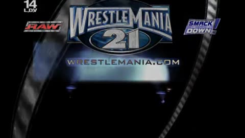 WWE WrestleMania 21 Shawn Michaels vs Kurt Angle 2005 TV Commercial