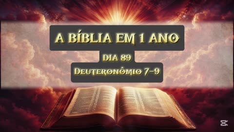 Dia 89 de 365 (TODA A BÍBLIA)