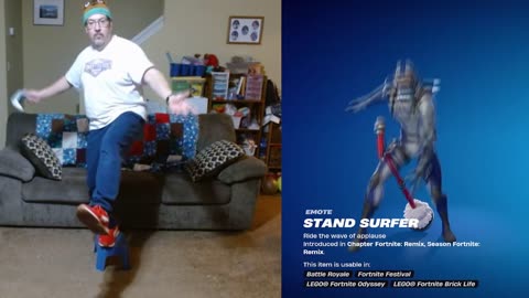 FFG Dance Fortnite Emotes Stand Surfer