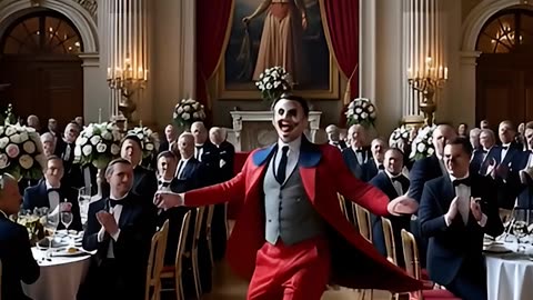 😯Macron dans le rôle du Joker dans Gotham City 😯 #parody #parodie #macrondehors