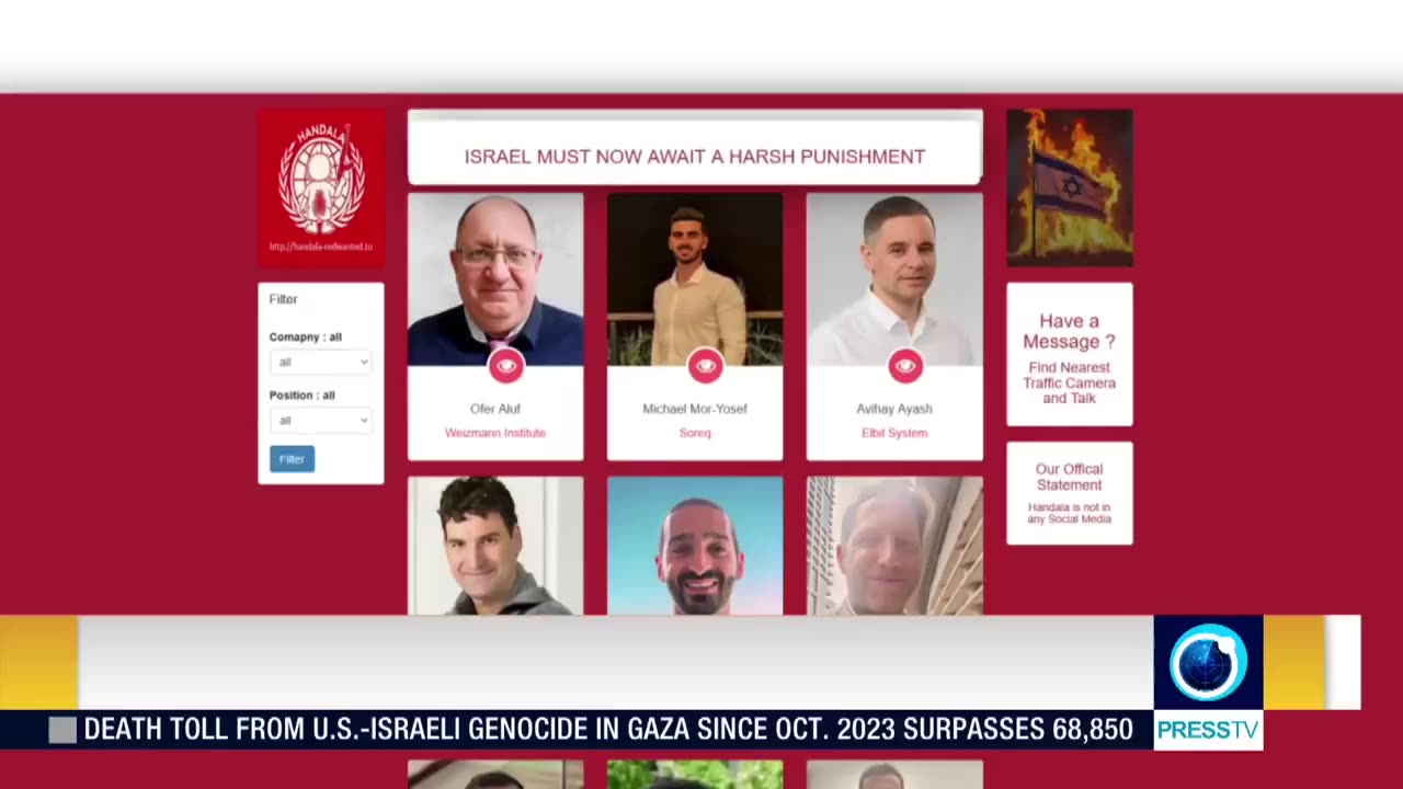 The pro-Palestinian hacking group Handala leaked the private details of more Israelis