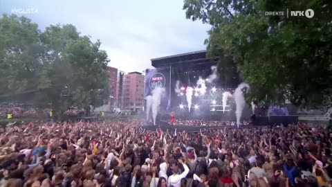 Alan Walker, K-391 & Julie Bergan – Ignite (Live at VG Lista 2018) [4K Upscale]