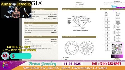 Anna Jewelry 11-26-2025 | THANKSGIVING SALE 10% OFF | Nu Trang Cao Cap Phuoc Loc Tho #annajewelry