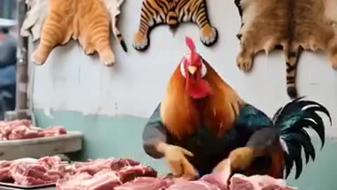 The Clever Chicken and the Mastermind Cat 🐔🐱💨
