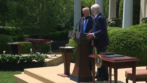 President Trump Participates in a National Day of Prayer Event