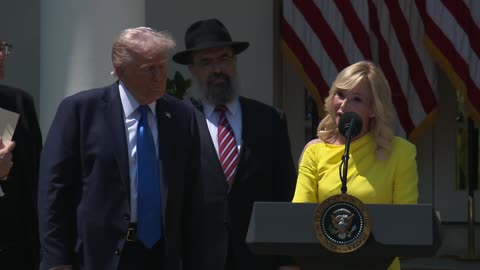 President Trump Participates in a National Day of Prayer Event