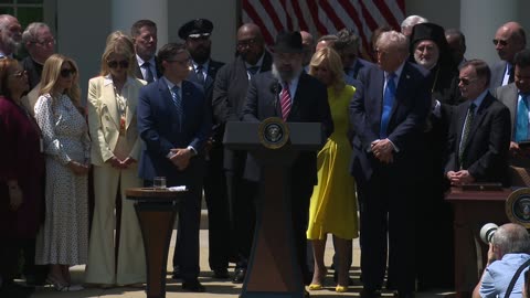 President Trump Participates in a National Day of Prayer Event