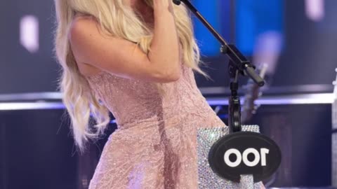 Grand Ole Opry Gets Glam! Carrie Underwood Unveils 100th Anniversary Mic Stand - WorldEye