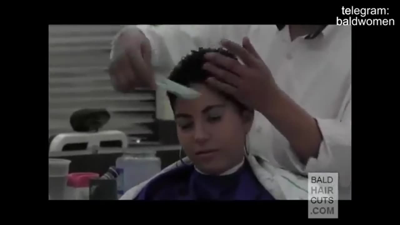 Woman smooth headshave 2025