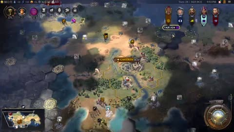 Fresh Start, Deity, Tecumseh of the Mississippian - Sid Meier's Civilization 7!