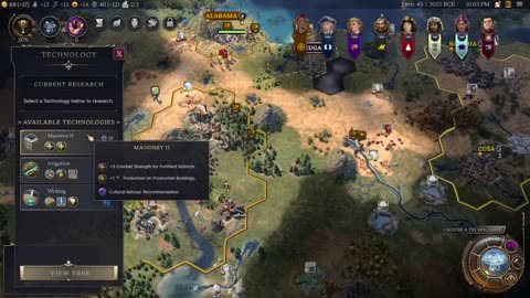 Fresh Start, Deity, Tecumseh of the Mississippian - Sid Meier's Civilization 7!