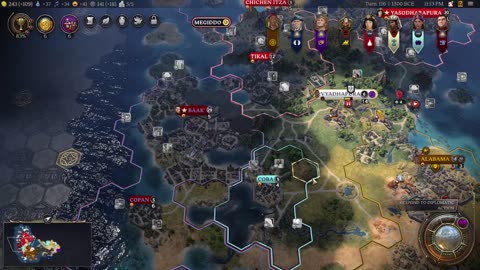 Fresh Start, Deity, Tecumseh of the Mississippian - Sid Meier's Civilization 7!
