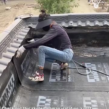 Rain or snow, that roof is now ready for anything!.hd