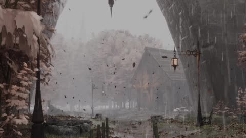 Autumn Rain: #rainy #stormy #fallingleaves #forest #Short #ASMR #ambient