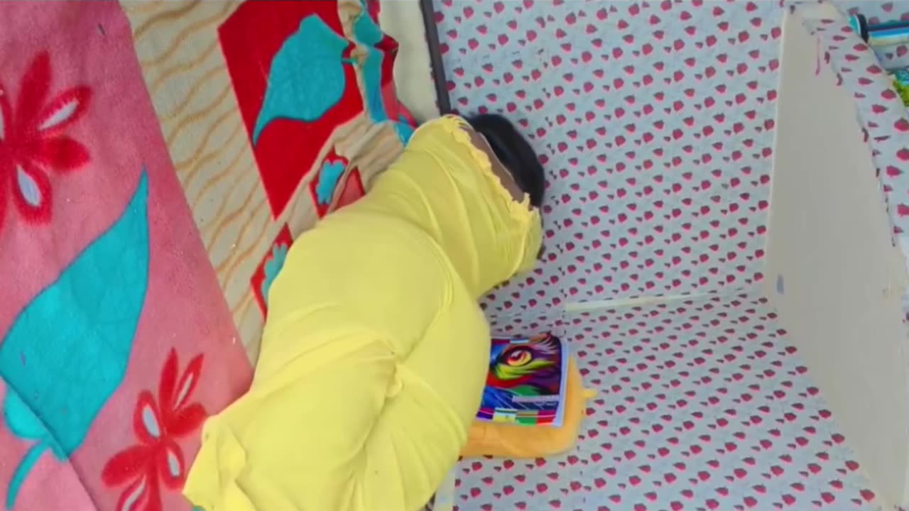 Is a very beautiful scene. God has made the turn with leisure