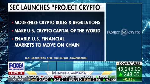 The SEC announces a HUGE crypto project.