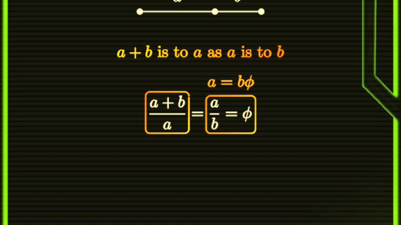 The gold ratio